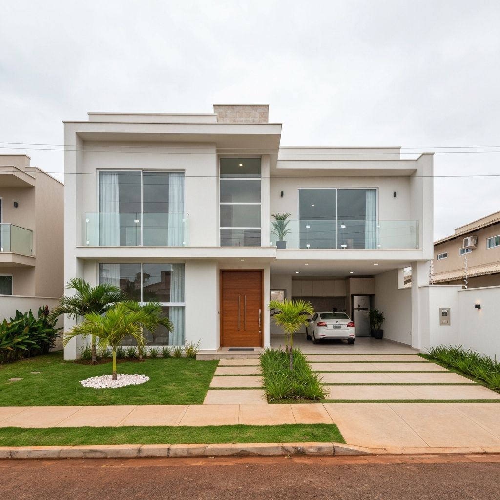 Sobrado construído no Brasil